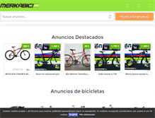 Tablet Screenshot of merkabici.es
